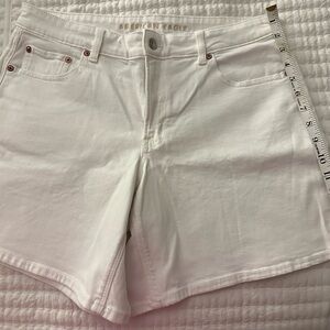 American Eagle Outfitters White Denim Jean Shorts